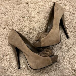 Brown heels